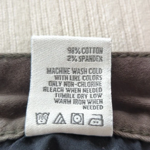 American Rag Cie Skinny Ankle Pants Junior 13R Black Olive Pockets - Picture 4 of 15